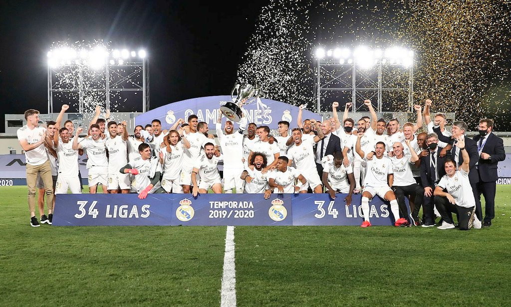 alvaroodriozola's tweet photo. 🏆 ¡¡ Felicidades por #LaLiga,  @realmadrid !! 👏👌⚽️ https://t.co/KwlxblVk7A