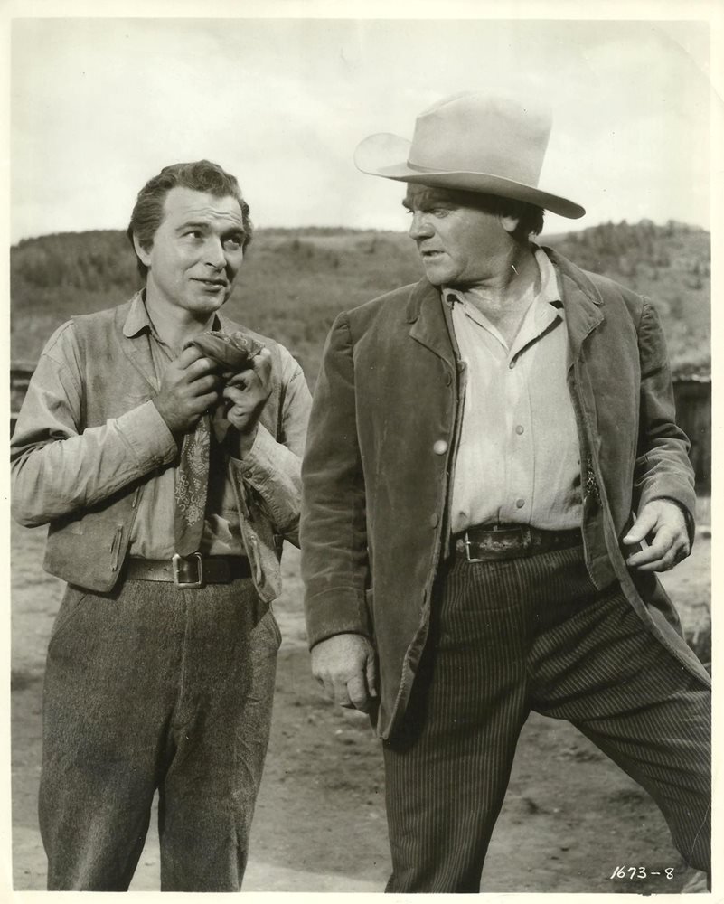 desempeñó en westerns, algo que parecía no ir demasiado a sus características físicas; un ejemplo fue “Tribute to a Bad Man” (1956), de Robert Wise. En esos años cincuenta, dirigió su único filme, “Short Cut to Hell” (1957), basándose en una novela del escritor británico Graham