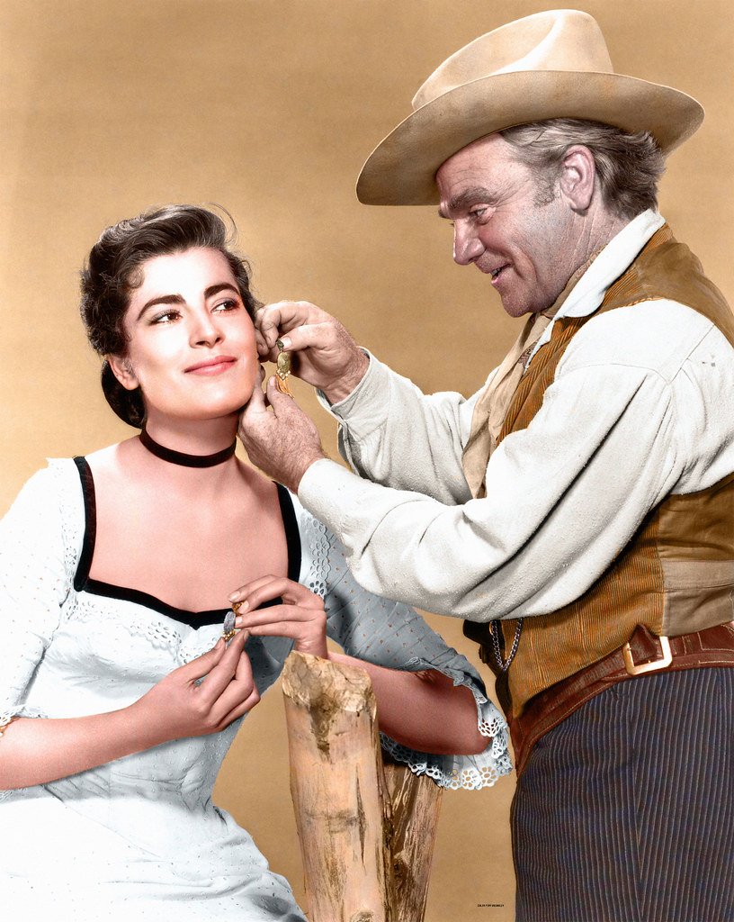desempeñó en westerns, algo que parecía no ir demasiado a sus características físicas; un ejemplo fue “Tribute to a Bad Man” (1956), de Robert Wise. En esos años cincuenta, dirigió su único filme, “Short Cut to Hell” (1957), basándose en una novela del escritor británico Graham