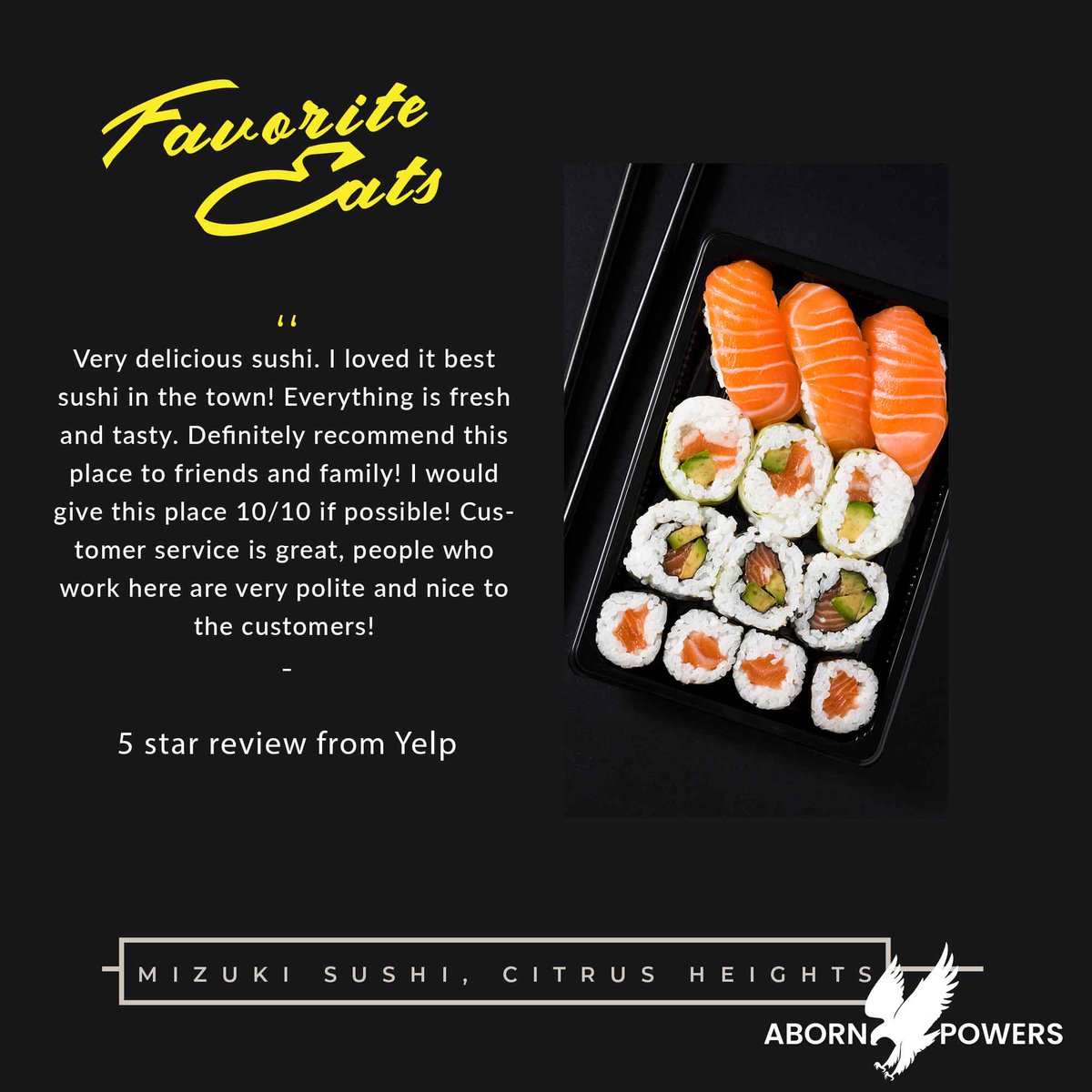 abornpowers1's tweet photo. Looking for a quiet, casual sushi bar with a 50% off menu? Mizuki sushi is one of the best. Try their fresh Asian-inspired sushi dishes and enjoy the cool, calm atmosphere. #sushi #californiaroll #nigiri #dinner #abornpowers https://t.co/icbVrDdt4S