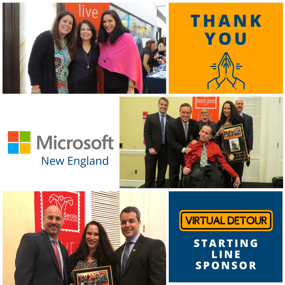EastersealsMA's tweet photo. As we “move” our way toward the 30th Anniversary of the signing of the Americans with Disabilities Act, we find that it’s an appropriate time to recognize and thank our dear friends and partners at @MSNewEngland! ❤️
#ADA30 #ESMAMoves https://t.co/3XmepxiegJ
