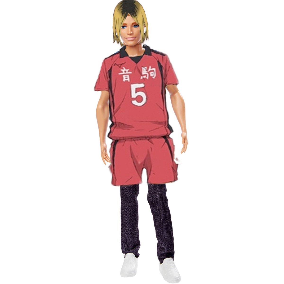 kunimisheart's tweet photo. SO I DESPERATELY WANT TO BE ON HAIKYUU TWITTER THEREFORE I MADE A PICTURE OF KENMA AS THE HUNK HE REALLY IS https://t.co/hzqrdPPrzq