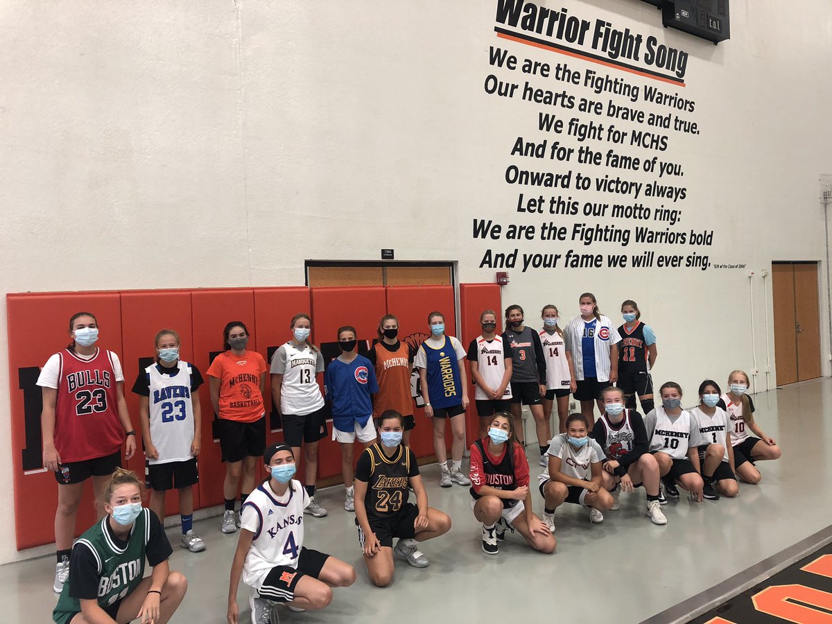 McHenryGBB's tweet image. #ONEteamALLin “mini camp” was good for the soul!                                      #DoOurPart #FingersCrossed4ALLsports