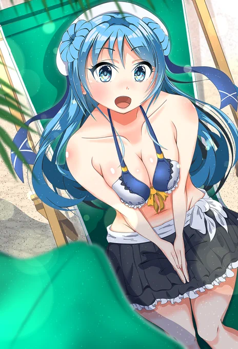 練習したよ。晴れ間が恋しい。
#艦これ
#浦風 