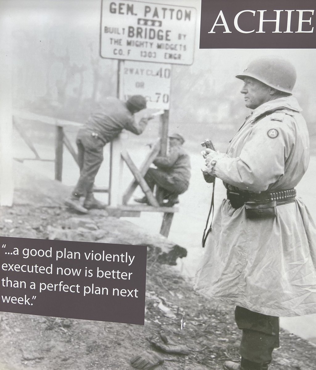 A couple of my favorite Patton quotes from the museum!