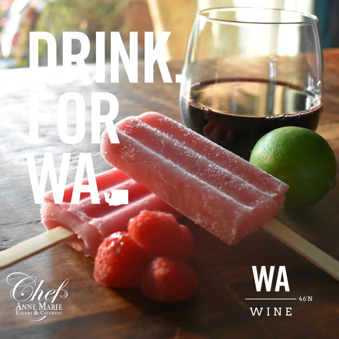 A summer treat always tastes better when you #supportlocal! Raspberry Red Wine Frozen Mix is a refreshing treat that can be made into popsicles or served in a glass granita-style. 🍷🧊 #EatForWA #DrinkForWA | <a href="/Wa_State_Wine/">Washington Wine</a>  | Recipe: ow.ly/Kin950AwXAq