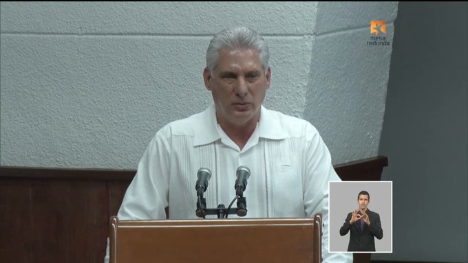 Port3Network___'s tweet photo. #Cuba @DiazCanelB: La mejor forma de comunicación es hacer las cosas y hacerlas bien https://t.co/5GqrOh6Uf5 #SomosCuba https://t.co/FIZCd3eq3o