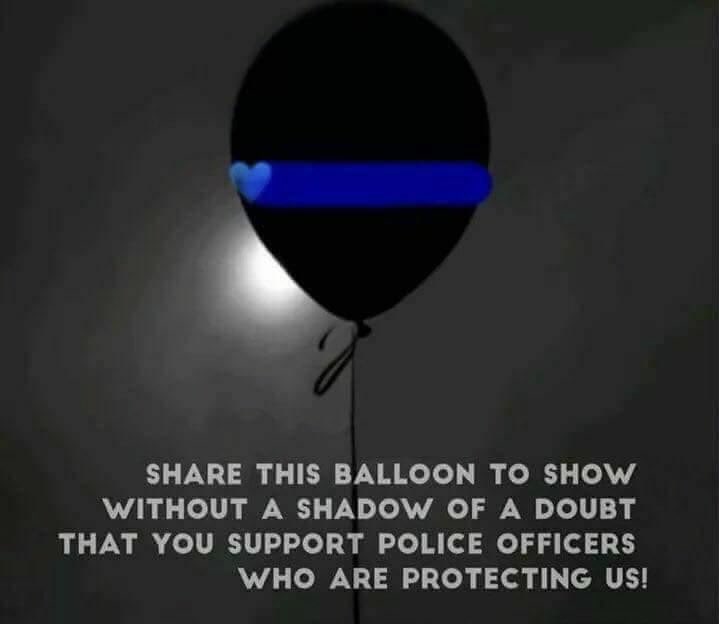 I will always #BackTheBlue 100%! #BlueLineFamily #PoliceWife
