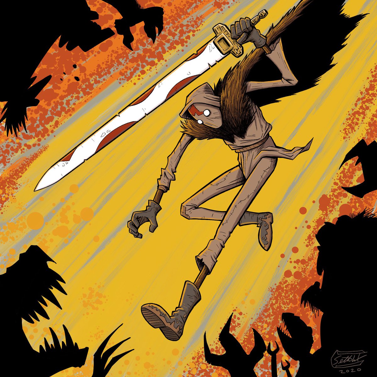 SethWolfshorndl's tweet photo. Another creator-owned comic that has just blown me away the last few years is Rumble by John Arcudi and James Harren. I’ve been wanting to try to draw Rathraq for a while now, and it was just as fun as I thought it would be!
#rumble #rumblecomic #rathraq #imagecomics https://t.co/IojGn3XXuI