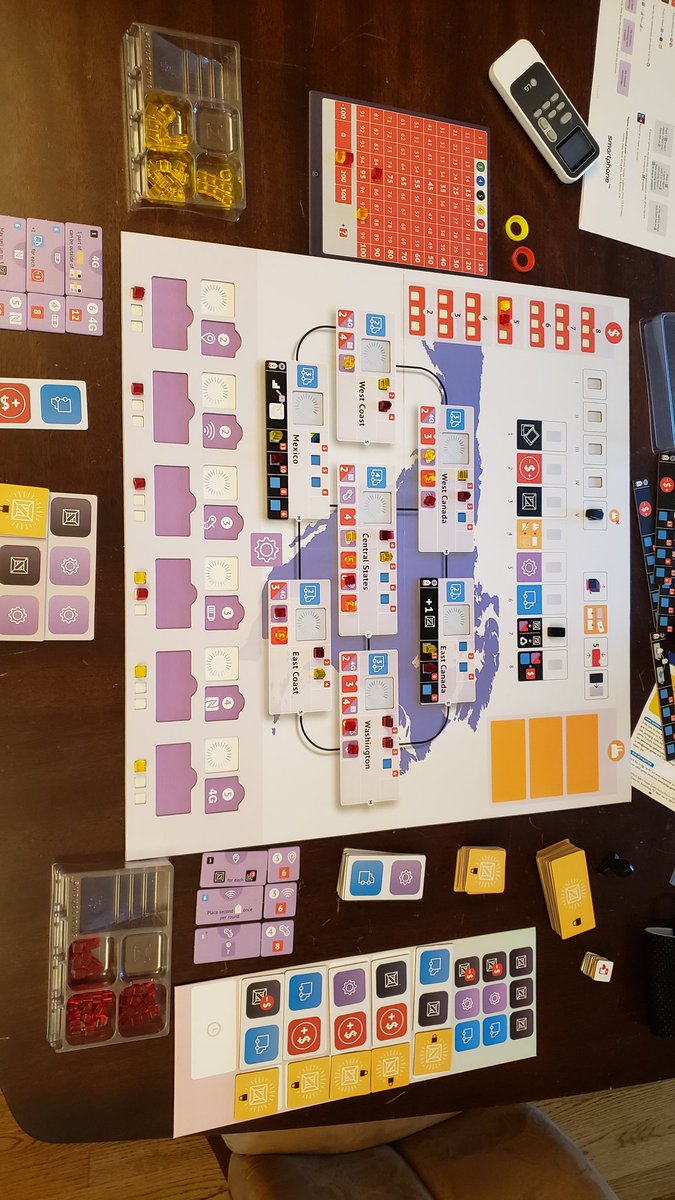 On my second attempt I finally managed to beat Steve, from #smartphoneinc
I think it was just because he picked a bunch of +$1. If he manages to flood the market with cheap phones and lots of tech it will be much harder. But I am still somewhat proud