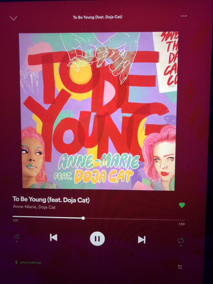 lostes_kind's tweet photo. On repeat 🤩 can’t stop listening to it I absolutely love it 😍😍 @AnneMarie https://t.co/6tTl8GDRKr