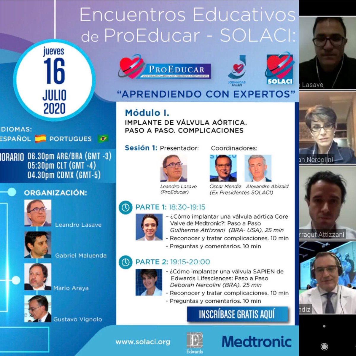 omendiz's tweet photo. Participando programa Educativo #ProEducar @SOLACI3 @leolasave @GuiAttizzaniMD #DrAbizaid #DNercolini https://t.co/Skr2nnMhNa