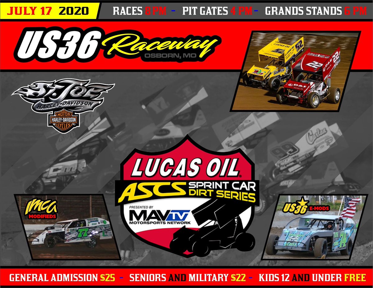 We are one day away! Who's ready for the @LucasOilASCS to take to the track tomorrow!?