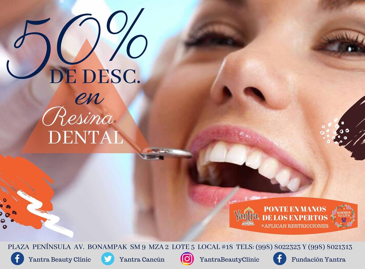 50% de descuento en Resinas Dentales (Aplican Restricciones)