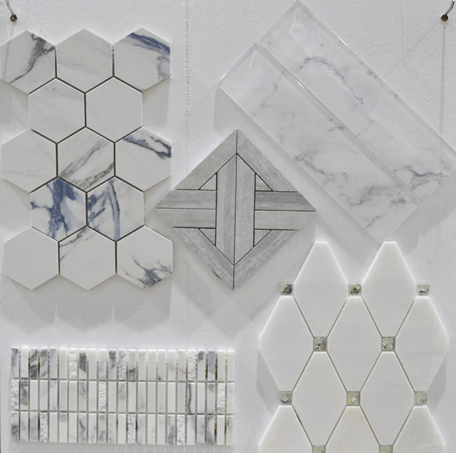 TOATiles's tweet photo. Be inspired by these beautiful tile backsplash mosaic products! Featured product concept boards in all three Tile Outlets stores in Fort Myers, Sarasota and Tampa. Details in our latest article: https://t.co/PWwFNORtmr https://t.co/4YZSnNK55B