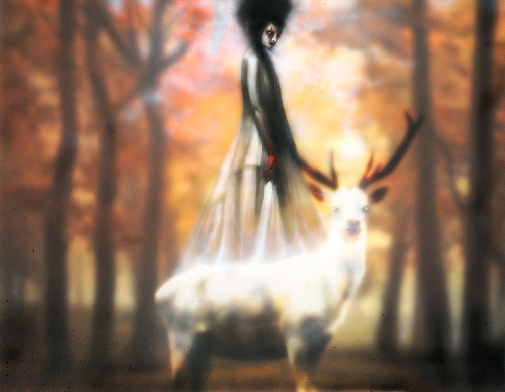 BeautifulBzarre's tweet photo. EXHIBITION PREVIEW // @menton3: Into The Wood + Red Plague Group Show at @CoproGallery 
>> https://t.co/LGPW9DwaKK

Artists: Menton3, Adam Crutchfield
#beautifulbizarre #darkart #figurativeart #nudeart #darksurrealism #redplague #figurative #surrealism #macabre #occult https://t.co/5ou8aaCyZC