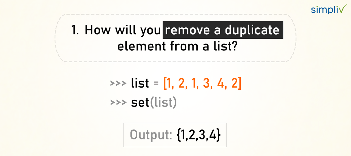 simplivllc's tweet photo. Top 30 #pythonprogramming #interview Questions and Answers!
https://t.co/waNWpbXb2s
Cc: @dabeaz
@ReedAbend
@nedbat
@ThePSF
@PythonInsider
@dabeaz

#Python3 #pythoninterviewquestions #programming #Coding #programmer #programmingisfun #programmerlife #programmers #InterviewTips https://t.co/XLgNAcN09S