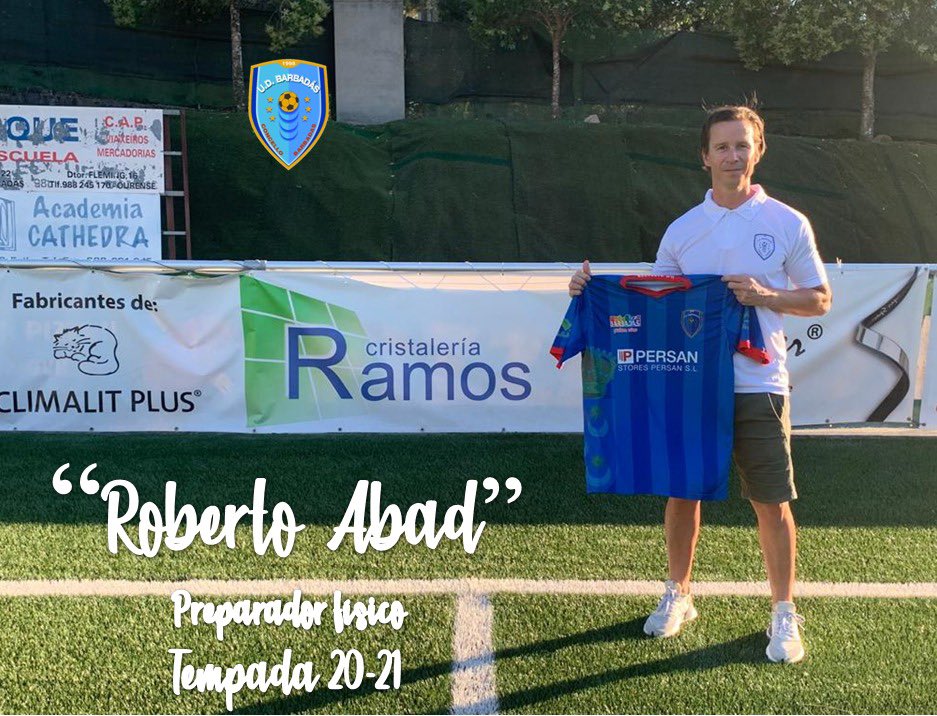 🔝🔝🔝🔝FICHAXE 🔝🔝🔝🔝

A Unión Deportiva Barbadás anuncia o fichaxe de ROBERTO ABAD como preparador físico do primer equipo . ABAD volve a sua casa na que xa estivo 10 temporadas entre a rexional preferente e a 3º división. 
Benvido ABAD a tua casa  💙💙💙💙💙💙💙💙💙💙💙💙