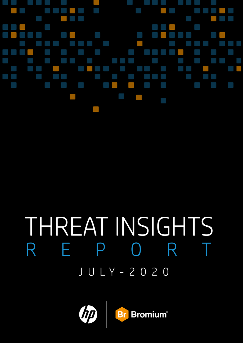 We're pleased to share the HP-Bromium Threat Insights Report for July 2020. Highlights include a look at the top document malware file types and office exploits we've seen in 2020 so far, and insights into recent #Aggah, #QakBot and #WannaMine campaigns. 

threatresearch.ext.hp.com/hp-bromium-thr…
