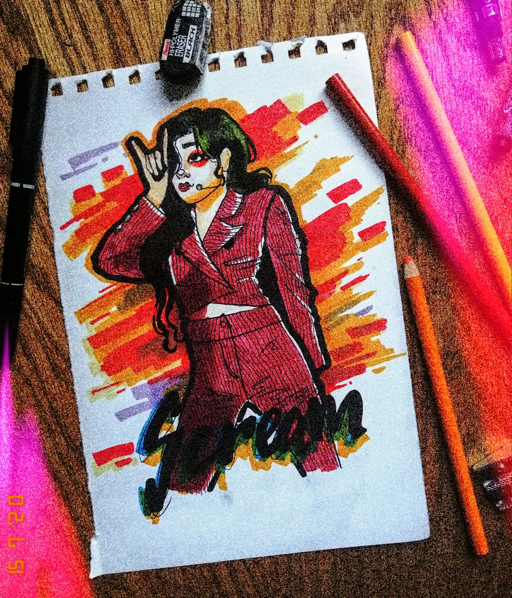 TheLasagnaBoi1's tweet photo. Oh and here's a Gahyeon that I did yesterday lmao https://t.co/nmJzbtfVa7