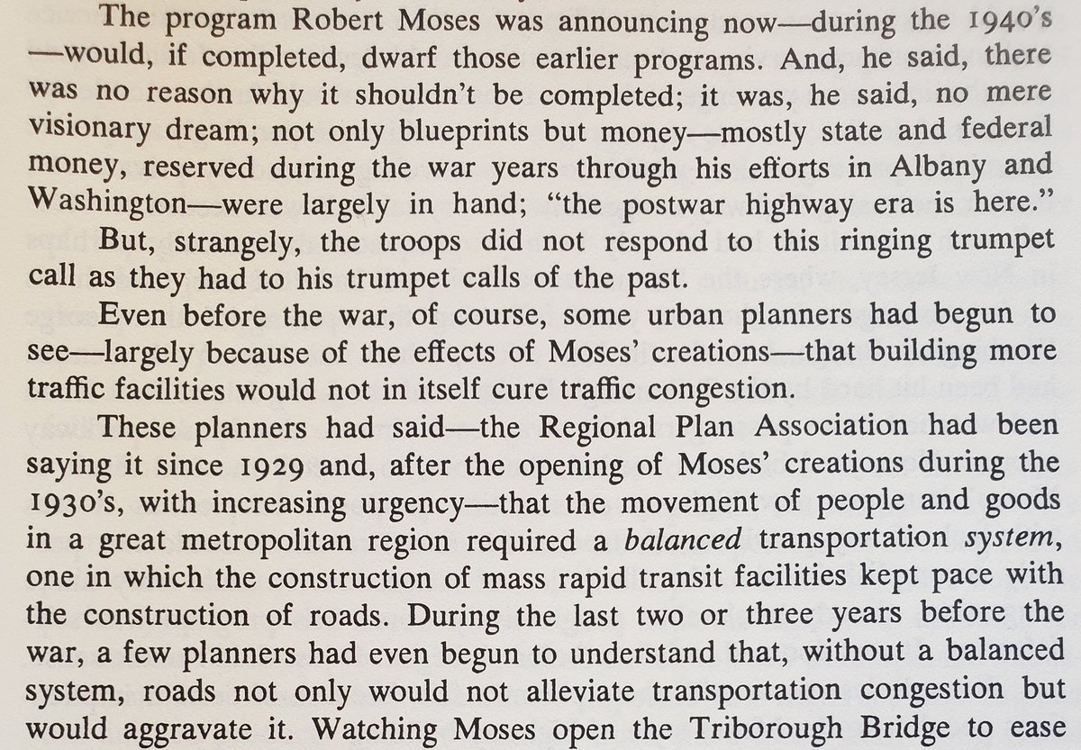 "[W]ithout a balanced system, roads not only would not alleviate transportation congestion but would aggravate it."Mmhmm.