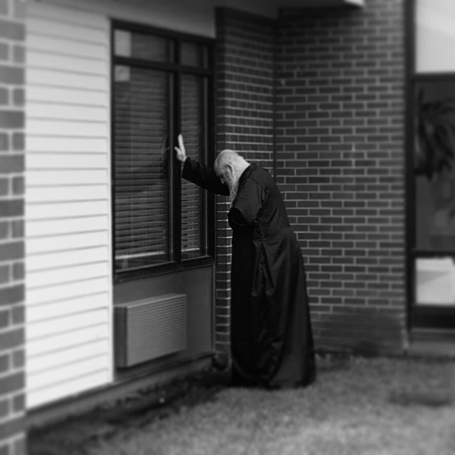 Joeinblack's tweet photo. Last Rites today...pray for the many who go thru death &amp; dying during these days. https://t.co/IgRw2GcLzO