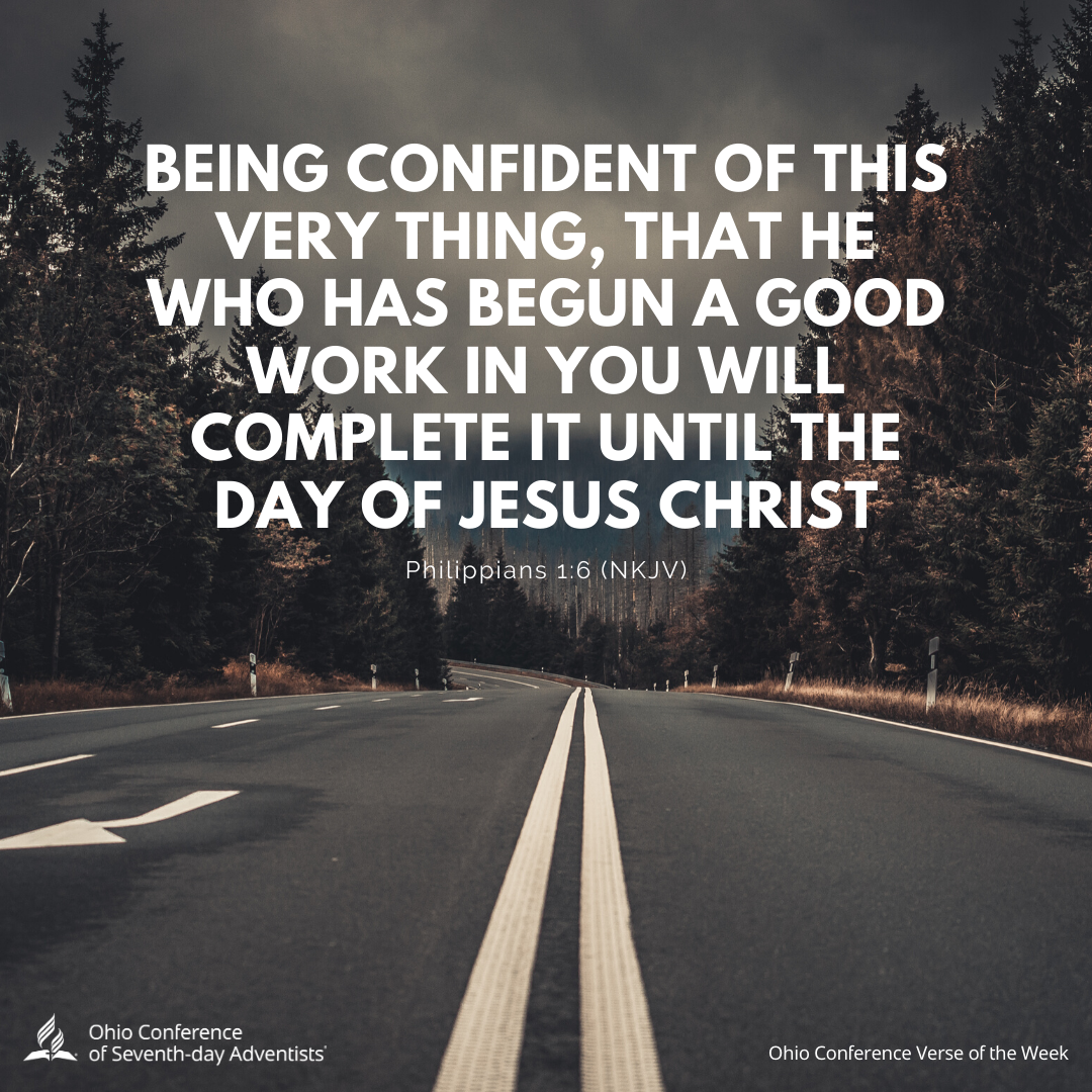 ohioconference's tweet photo. Never doubt that God can and will continue the good work He has begun in your life.

Happy Sabbath!

#ohioconference #ministrydoesnotstop #goodwork #joyfulservice #jesus #workofart #philippians #scripture #inspiration #newinchrist #confidenceinchrist #faith #trust #love https://t.co/rUcQxalR9x