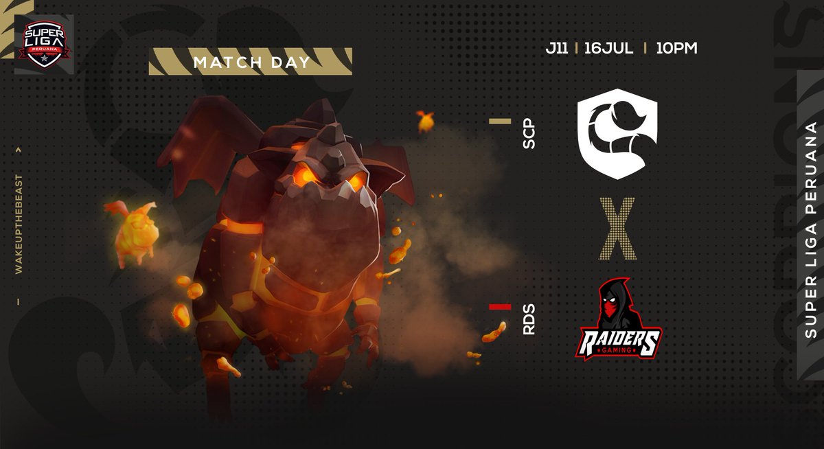 ScorpionsGG's tweet photo. 🦂 | #MatchDay
⚔️ | @SuperLigasEGS
⌚ | 10:00 🇵🇪

Hoy somos #SLPE. Nos jugamos la jornada 11 frente a @RaidersGamingGG.

¡A dejarlo todo! 🔥🦂

📺 Vívelo por: @eGamersGG

#ScorpionsProud
#WakeUpTheBeast
#SLPEConSCP https://t.co/gr4kt3Dqsh