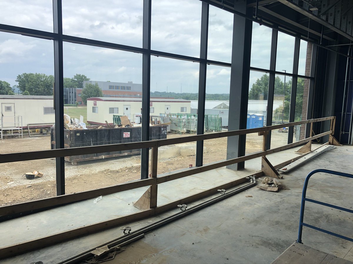 grahamcochran's tweet photo. Highlight of my day - hard hat tour of the @OhioState @CFAES_OSU Wooster Campus Science Building #ConstructionSeason #MoveInSoon @osuati @OSUEntomology https://t.co/l6tz6knFSy