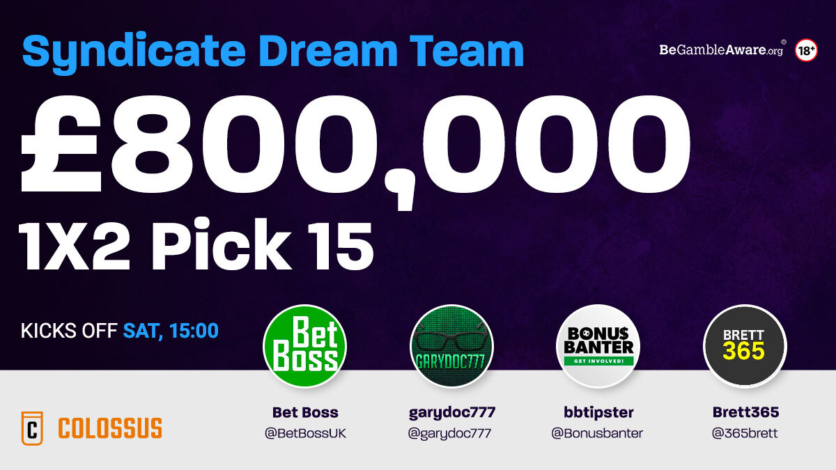 Filling up nicely ⚽️⚽️⚽️

You can join the Syndicate Dream Team along with Captains <a href="/BetBossUK/">BetBoss</a> / <a href="/garydoc777/">Gary Doc</a> / <a href="/Bonusbanter/">pokerbanter</a> &amp; <a href="/365brett/">Brett365</a> right here 👇

bit.ly/DreamTeamSyndi… #WeWinTogether