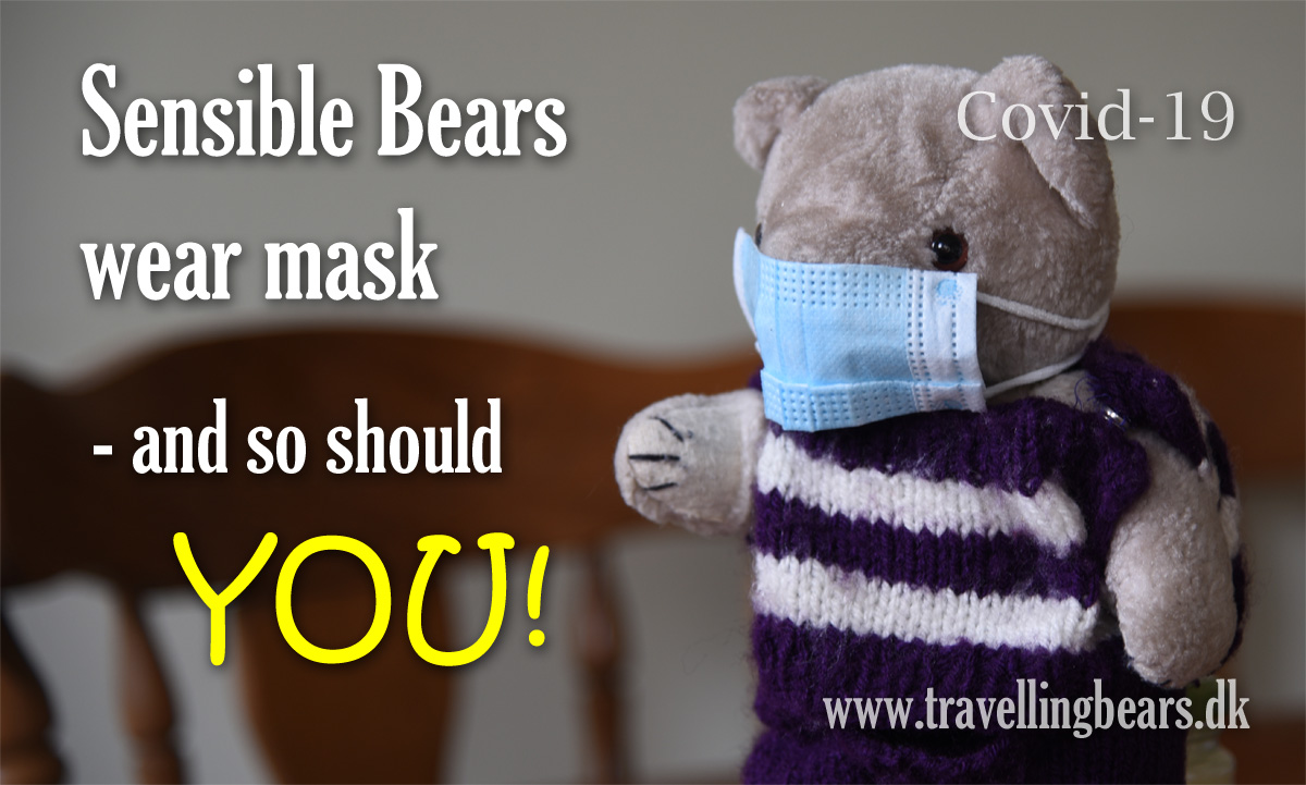 #Travelling #Bears recommending #WearMask #ProtectYouAndMe