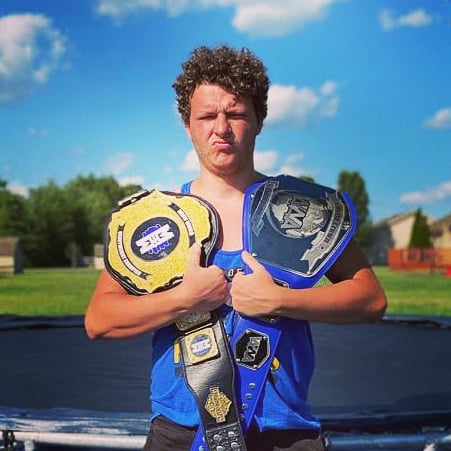 JackDelta1999's tweet photo. Stay Unpredictable Because You'll Never Be Replicated #byw #backyardwrestling #mebw #wwa https://t.co/Dh4bf11AxL