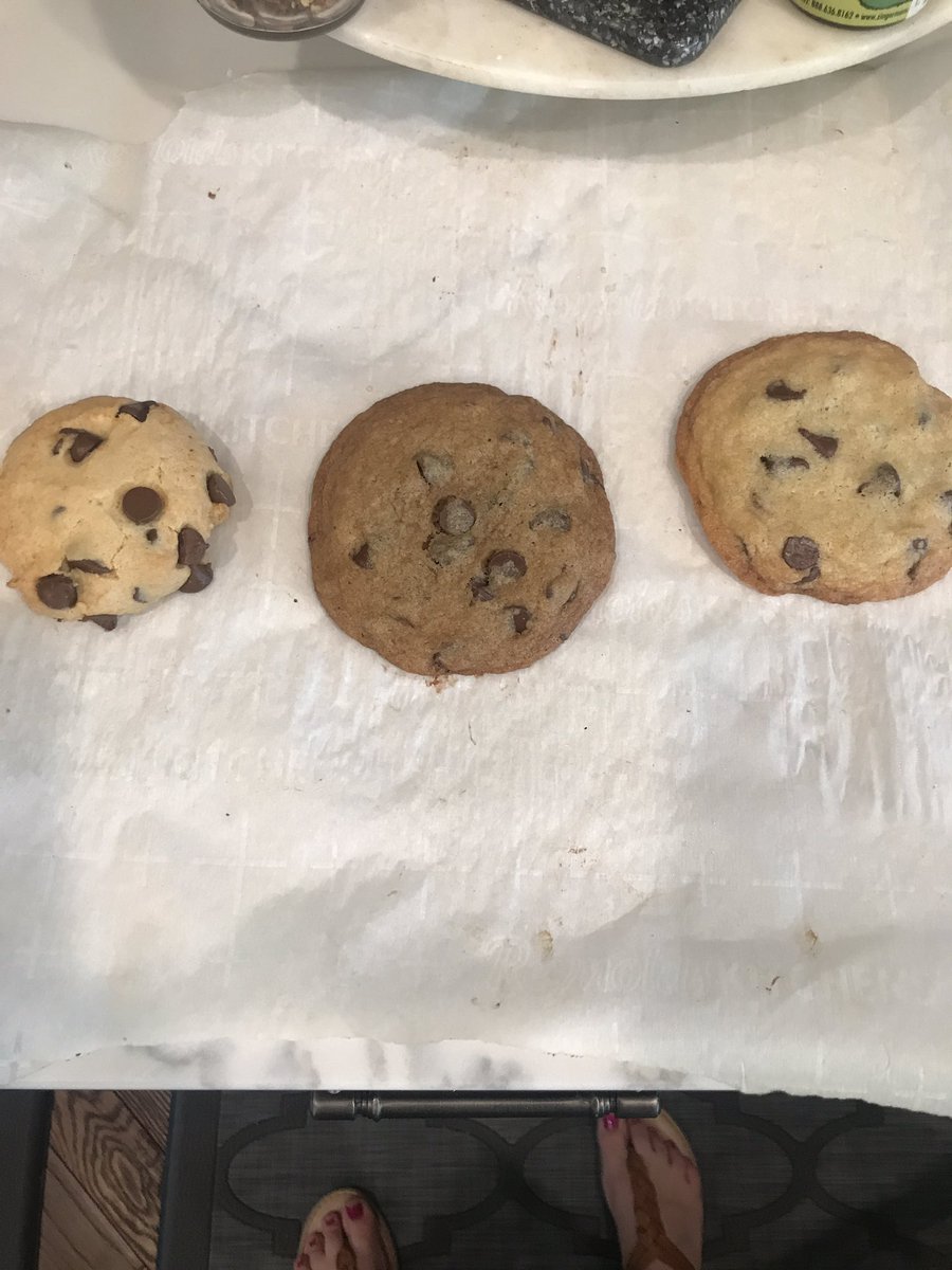 kmcquaid1's tweet photo. Baking is a science.  Thank you @duffgoldman hosted by @delltech chocolate chip cookies 3 ways: granulated sugar, brown sugar, orange blossom honey. #dellbakeswithduff @CShawntee @Duncanville_HS https://t.co/07U4VqASlb