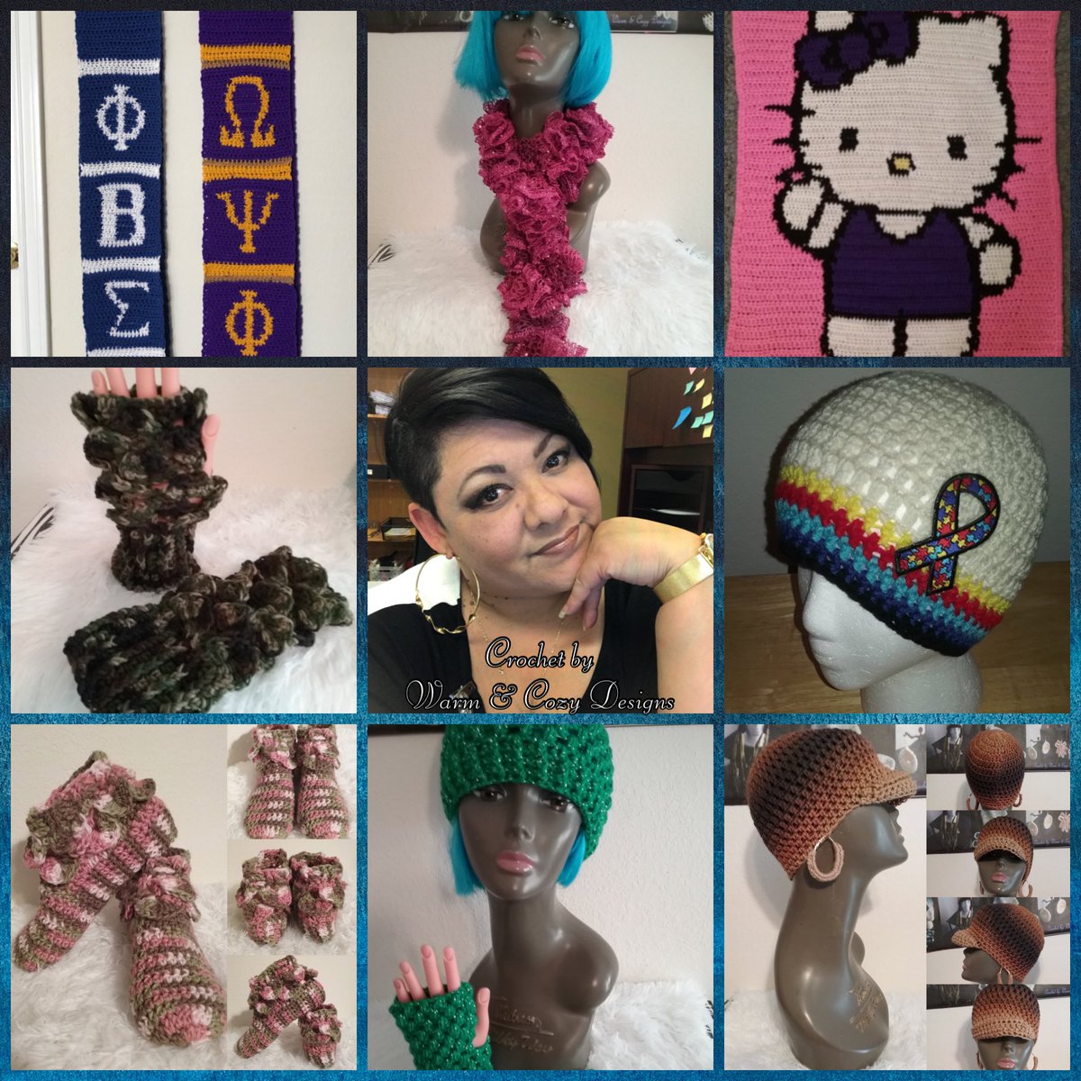 WcDesigns's tweet photo. Support Small Businesses!!
Visit, share, follow and shop. I appreciate your support
#shopping #handmadewithlove #handcrafted #crochetshop #crochet #gifts #share #supportsmallbusiness #accessories #blackownedbusiness #winteraccessories #hookandyarn #onlineshopping #fashion https://t.co/th8Ng0KAKe