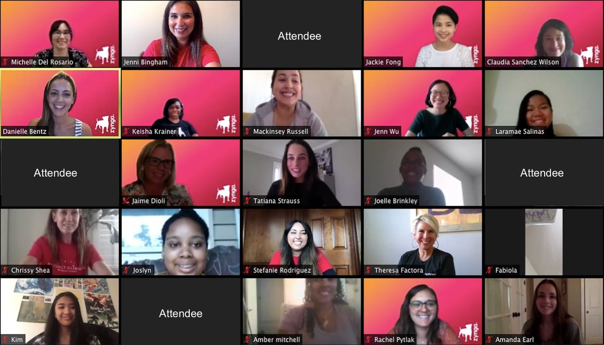 projectglimmer's tweet photo. Yesterday, we hosted our first Empower Hour with @Zynga where participants learned valuable profesional skills and explored careers in gaming โค๏ธ Thank you @Zynga, our PG board member @ppfromsj and panelists! #womenatzynga #womenintech #projectglimmer https://t.co/cAx1KgdF5g
