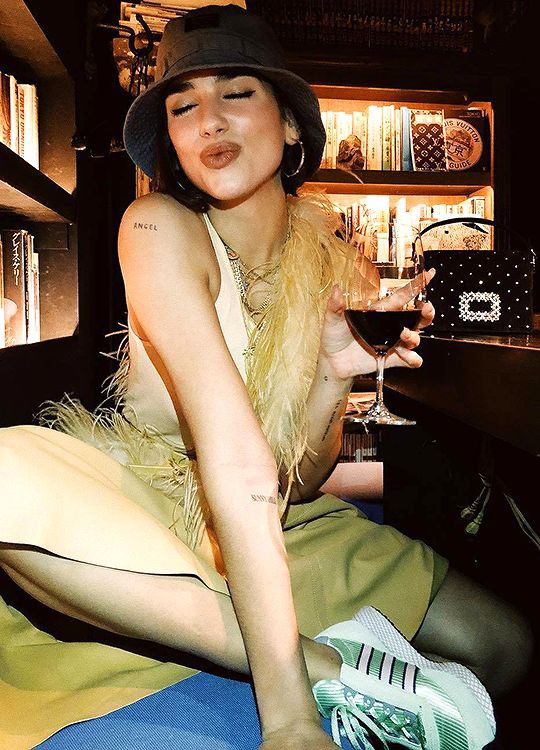 your camera roll if dua lipa was your girlfriend || a thread :