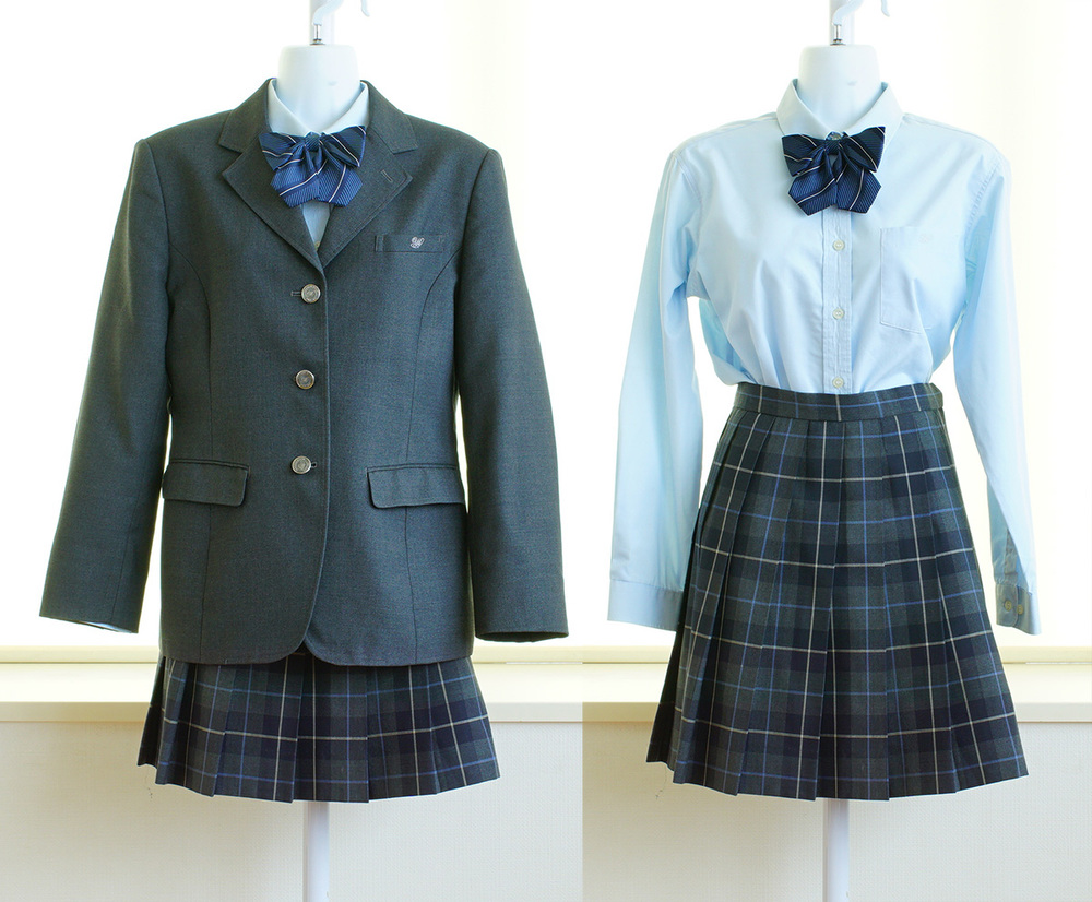 三重県四日市市の三重県立四日市南高校の女子制服4点セットが出品中 