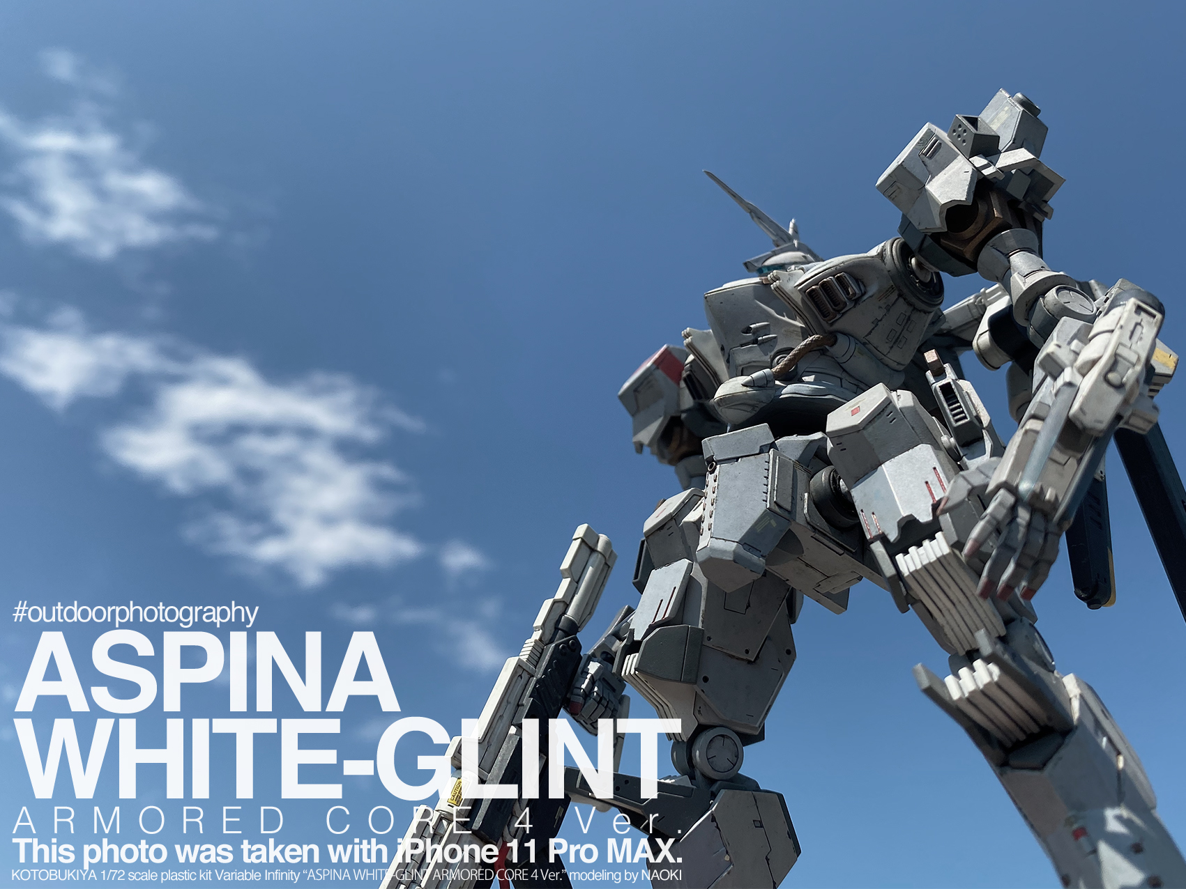 袋 未開封 1 72 アスピナ ホワイト・グリント アーマード・コア - 通販