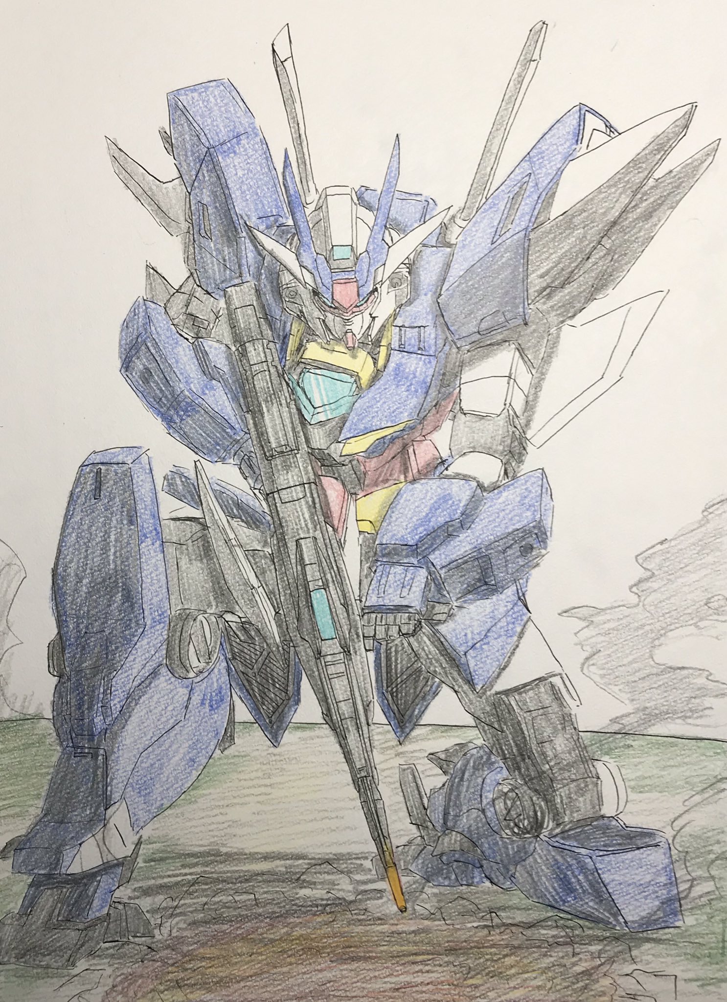 ガンダム・イラストレーションズ 機動戦士Zガンダム Zガンダム - S.SHIMIZUのイラスト - pixiv