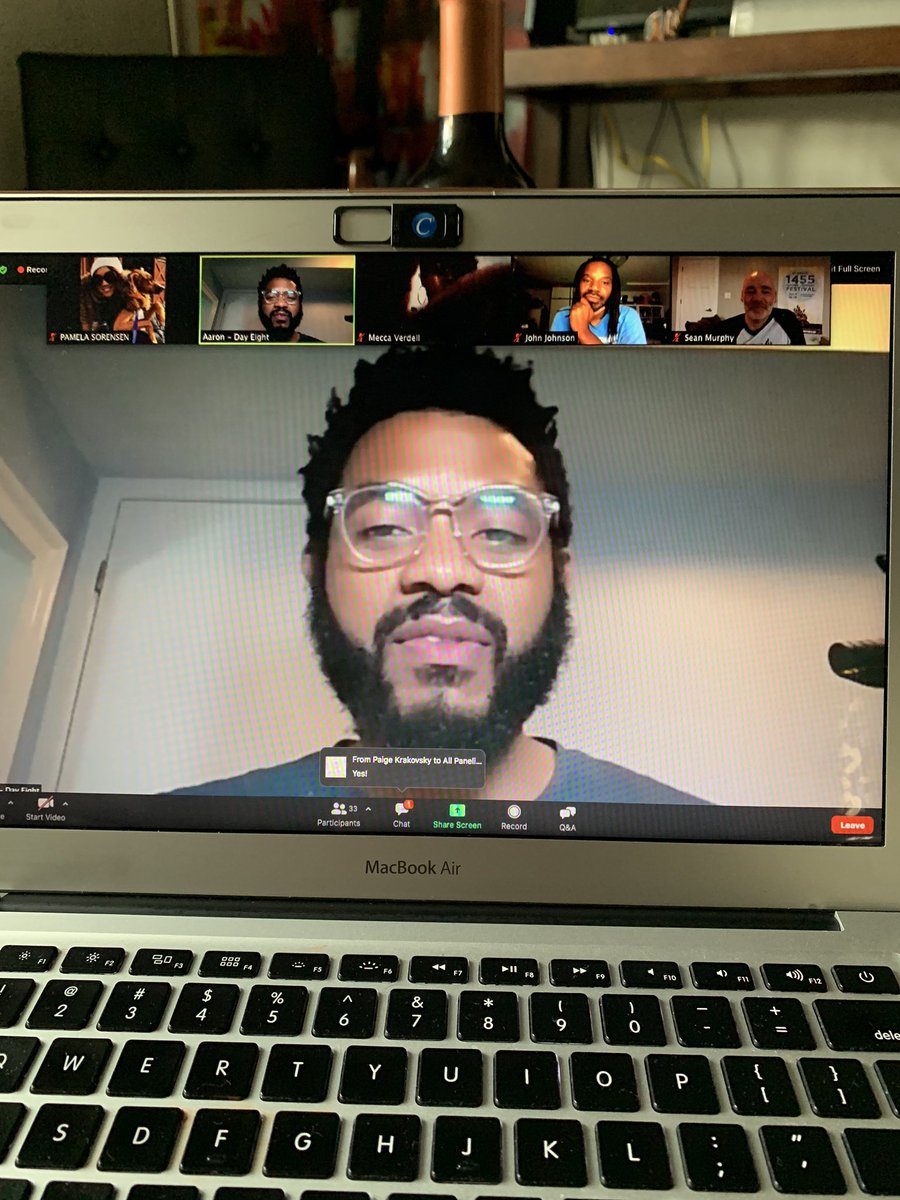 pamelaspunch's tweet photo. We kicked off with @DayEightOrg ! @1455LitArts @bullmurph #poetry #creative #creativewriting #writers #1455LitFest2020 #1455litfest #poets #poetsoftwitter #poetproject #BLM https://t.co/iz8eCrMipP