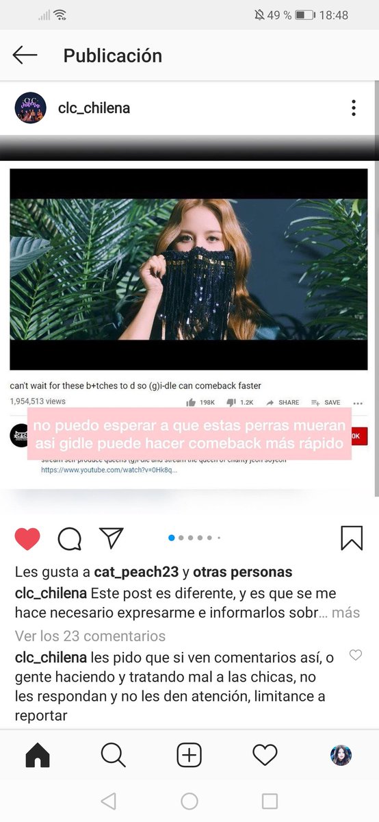 Lena95505712's tweet photo. Como es que gente tan mierda existe 😡 #CLC #ME #DEVILCLC #SEUNGHEE #YEEUN #SORN #SEUNGYEON #ELKIE #EUNBIN #YUJIN https://t.co/wIbzmee5jg