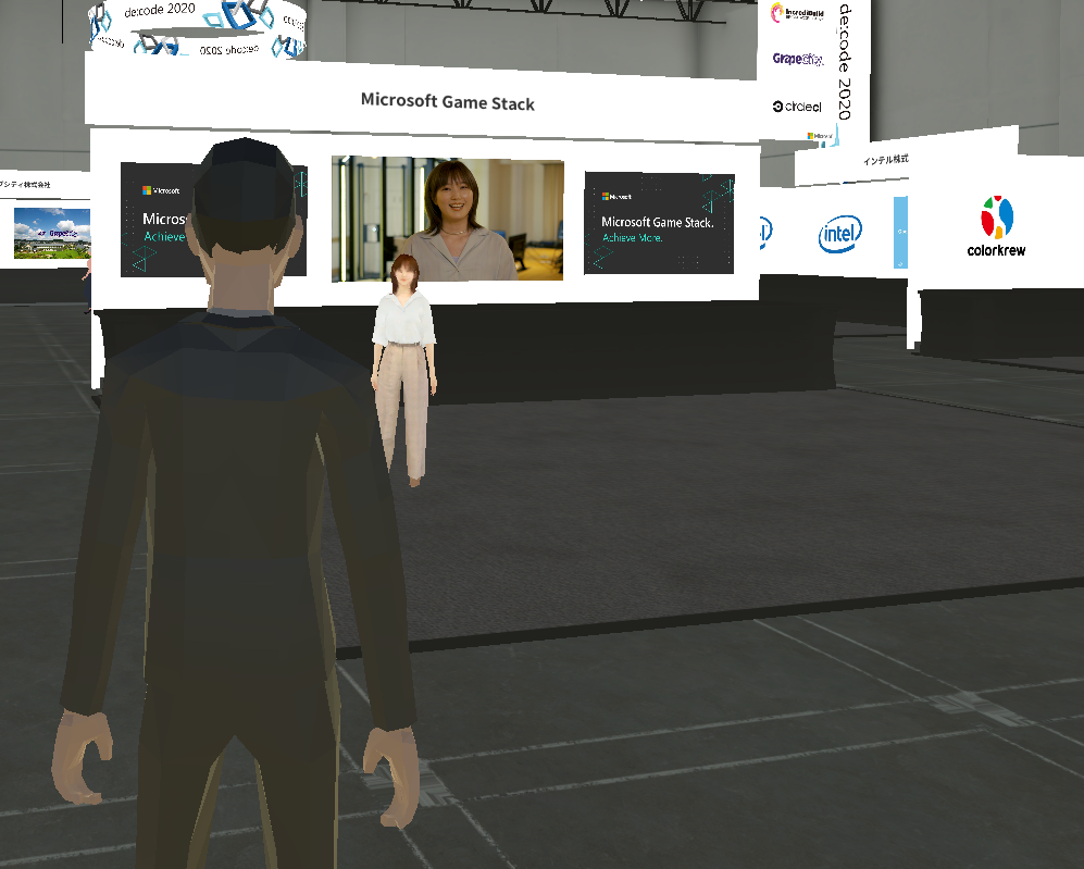 yamad365's tweet image. #decode20 本田つばさサンのアバターってこれか？
手を振ってくれるもよう。