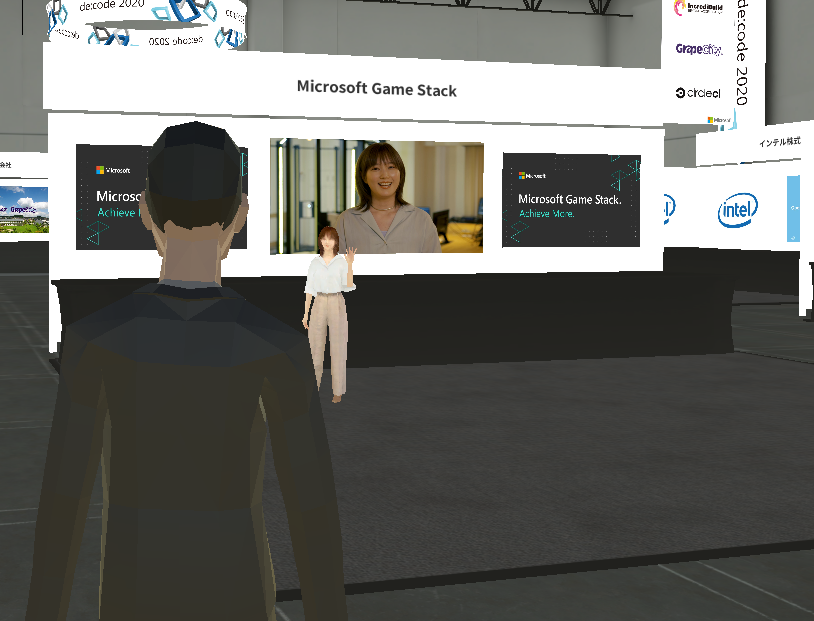 yamad365's tweet image. #decode20 本田つばさサンのアバターってこれか？
手を振ってくれるもよう。