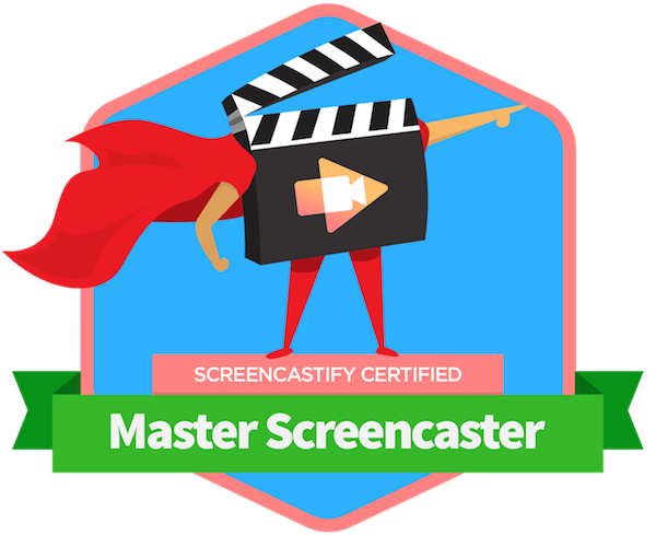 bmtedder1's tweet photo. Completed my #MasterScreencaster course today! Next up is the Screencastify Genius course! π @Screencastify @AmeliaElem @AmeliaITRT #ACESPowerUp https://t.co/vJdK6HOYwh