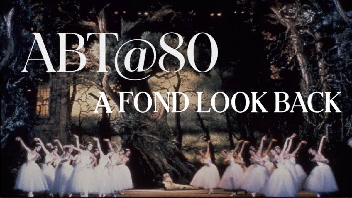 ABTBallet's tweet photo. In case you missed it💫
ABT@80 A Fond Look Back: A conversation on the legendary Alicia Alonso between former ABT Principal Lupe Serrano and Tina Escoda, former ABT dancer and current Artistic Administrator. #ABTOffStage #ABT80
Watch now: https://t.co/Ga1KWZERn5 https://t.co/agY8yh19YW