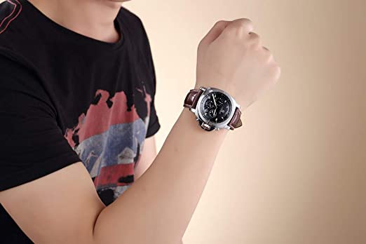 finaltouch1010's tweet image. ساعة بتصميم رائع من ميجر سوار من الجلد عالي الجودة بطبقة مقاومة للتلف واطار مصنوع من الستانلس ستيل النقي ومقاومة للماء حتى عمق ٣٠ متر والمفاجئة بعد ان كانت بـ ٤٤٠ عرض اليوم فقط ٩٩ ريال 

bit.ly/3eFzIgO

#أناقةـرجل #finaltouch1010 #عروض