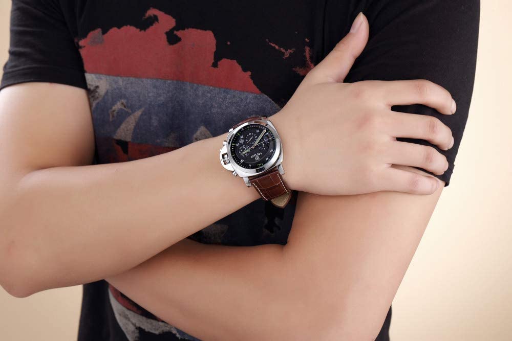 finaltouch1010's tweet image. ساعة بتصميم رائع من ميجر سوار من الجلد عالي الجودة بطبقة مقاومة للتلف واطار مصنوع من الستانلس ستيل النقي ومقاومة للماء حتى عمق ٣٠ متر والمفاجئة بعد ان كانت بـ ٤٤٠ عرض اليوم فقط ٩٩ ريال 

bit.ly/3eFzIgO

#أناقةـرجل #finaltouch1010 #عروض