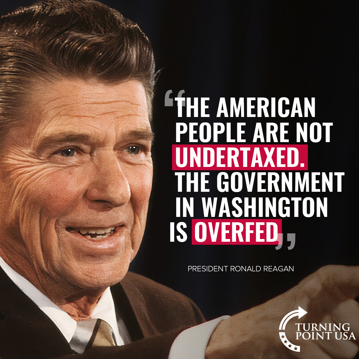 TPUSA's tweet photo. Big Government SUCKS! #TaxationIsTheft #BigGovSucks https://t.co/33VD6UXjG1
