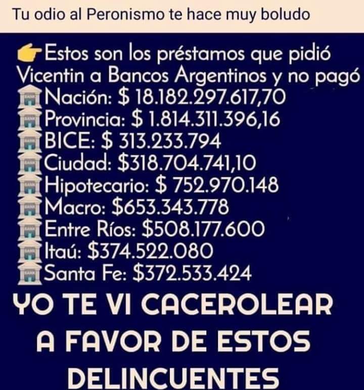 Marisa_del_63's tweet photo. @raton49 @riellodecba @CarlosMelconian @Martin_M_Guzman @JosephEStiglitz Carlos, @alferdez también lo Sabe?? El informe detallado q diste es Espeluznante e inescrúpuloso e INDIGNANTE q el #PuebloArgentino SIEMPRE tenga que PAGAR las DEUDAS de PRIVADOS, como #MelconianBuitre quién le Hizo Juicio Argentina en Tribunal de #Griesa. Por eso #MemoriaActiva https://t.co/oUvm0dO10C