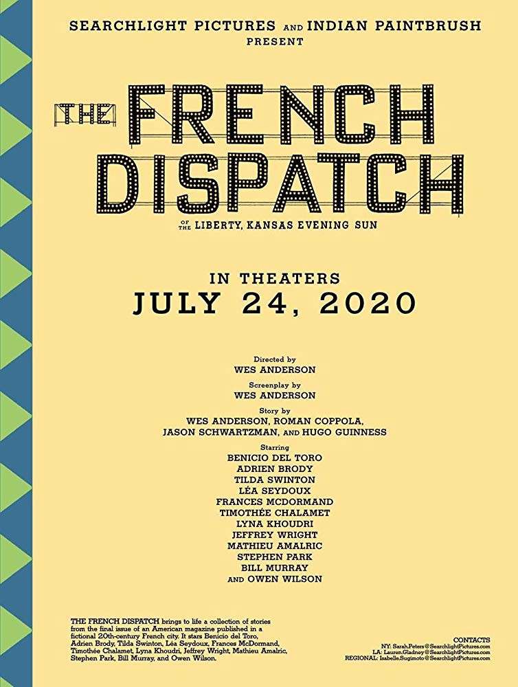 Watch The French Dispatch Online Full Movie Free on 123Movies
VeryStream The French Dispatch Full Movie
Download The French Dispatch free New HD Movie

<a href="/dispatch_2020/">Watch The French Dispatch Full Movie Online Free</a> #TheFrenchDispatch #TheFrenchDispatchMovie #IMDb #IMDbFact #comedy #drama #Romance #movies #movie #MovieReview